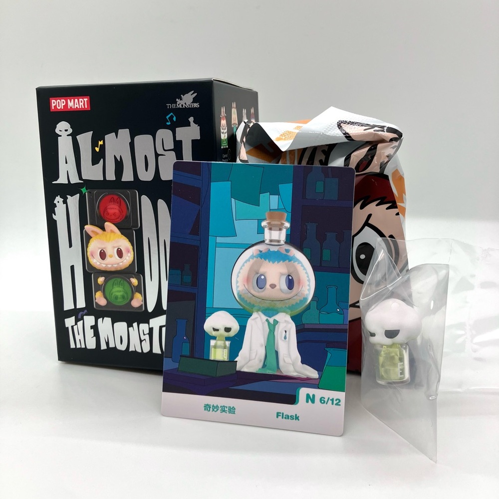 FLASK - Pop Mart Labubu ALMOST HIDDEN Series Figure, Confirmed - Picture 3 of 8